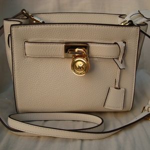 NWT Michael Kors Hamilton Crossbody Bag Leather